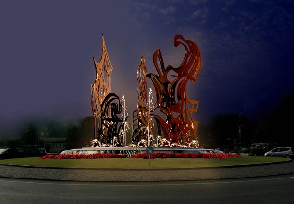 scultura moderna in corten, sculture giganti moderne corten, sculture in acciaio corten, scultura gigante metallo, artista contemporaneo, scultore contemporaneo Arte contemporanea, artisti contemporanee, sculture moderne, moderne in acciaio, artista contemporaneo, sculture in ferro